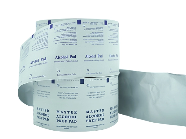 Los productos de limpieza compuesto de aluminio Envases de papel para la preparación de alcohol estéril Pad/hisopo limpio/ Insertar/Bzk toallitas toallitas repelentes /Alcohol Swabsticks /Anti