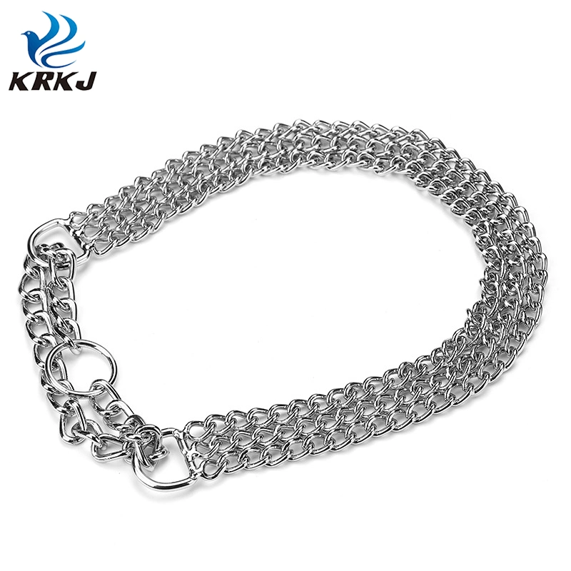 Tc1408-D Bulk Wholesale/Supplierr Heavy Duty Dog Metal Chain Collar for Large Pet