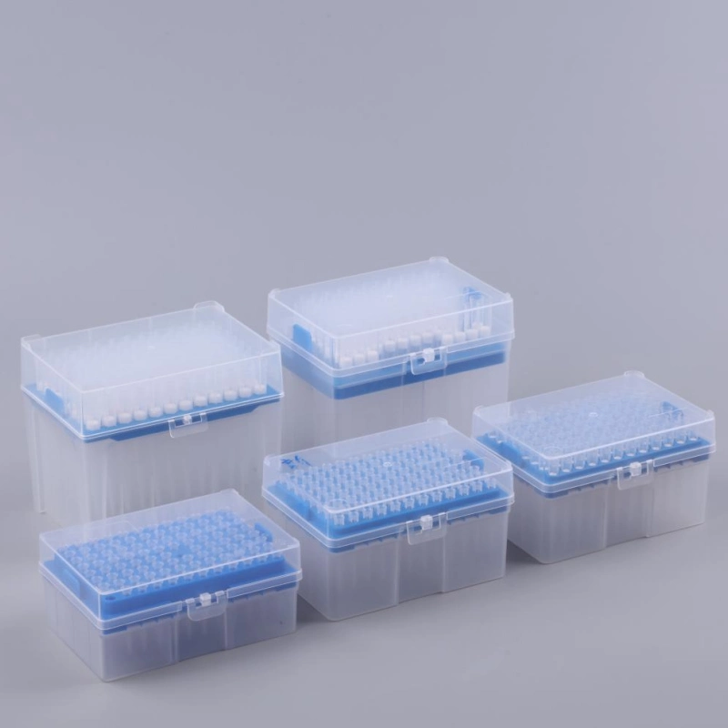 OEM CE Sterile 10UL 200UL 1000UL 1250UL Pipette Filter Tips Rack