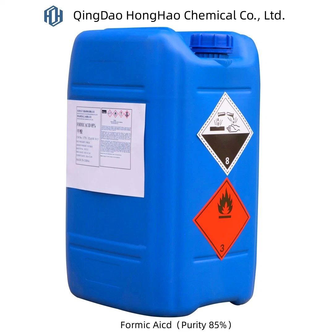 CAS 64-18-6 Low Price Purity 85% Liquid Formic Acid for Leather and Rubber