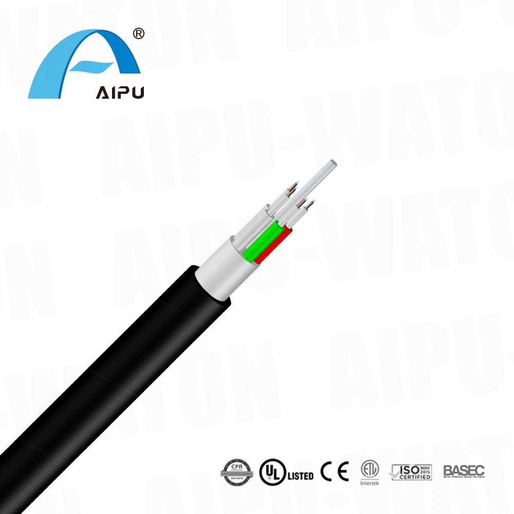 De fibra óptica Cable de comunicación del centro de datos adecuado para el cableado interior Aplicación en Conectores de señal de telecomunicaciones