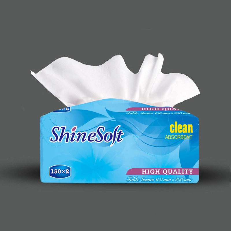 High quality/High cost performance  2ply 3ply 180 Pulls White Color Facial Tissue