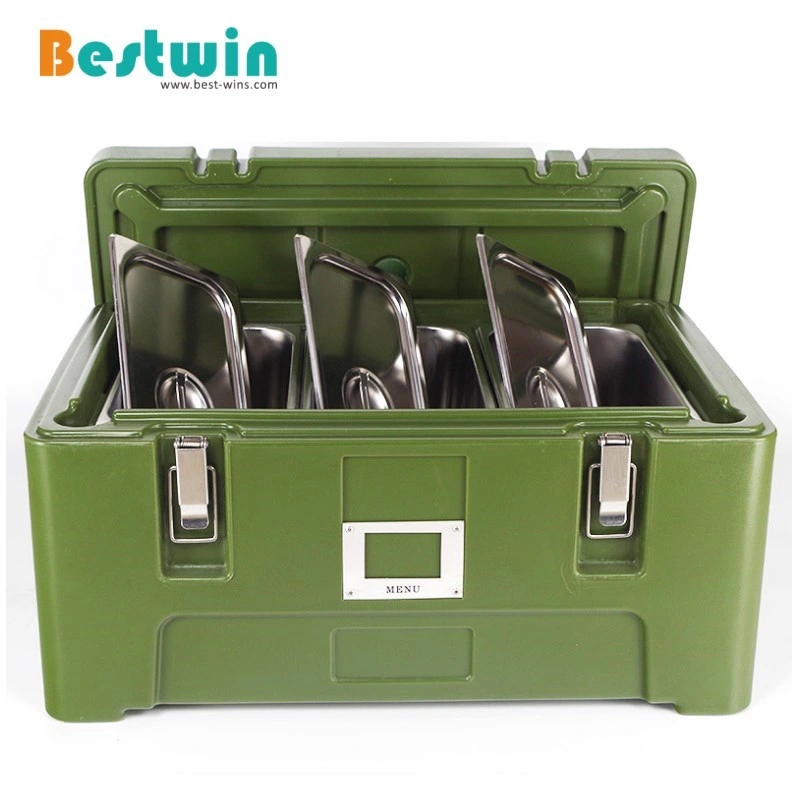 Plastic PE Insulated Food Carrier Thermal Box for Catering