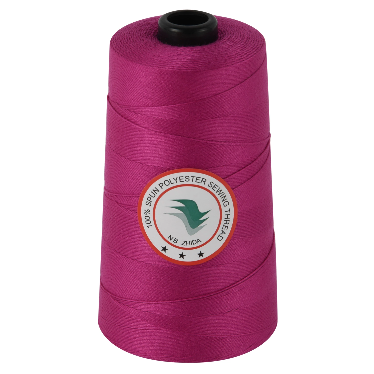 Fourni en usine OEM / ODM disponible haute Quaility 12S/3 100 % polyester tissée de fils à coudre 6000m