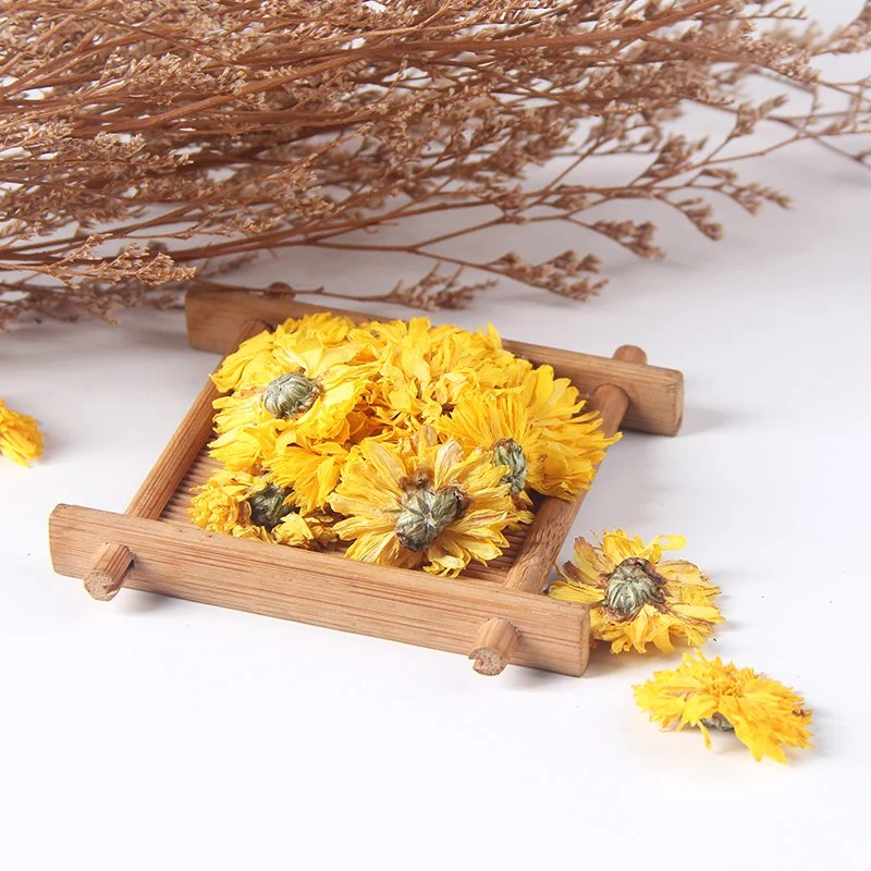 Gift Package Good Quality Chrysanthemum Petals Health Care Tea Dry Yellow Emperor Chrysanthemum Flower Tea