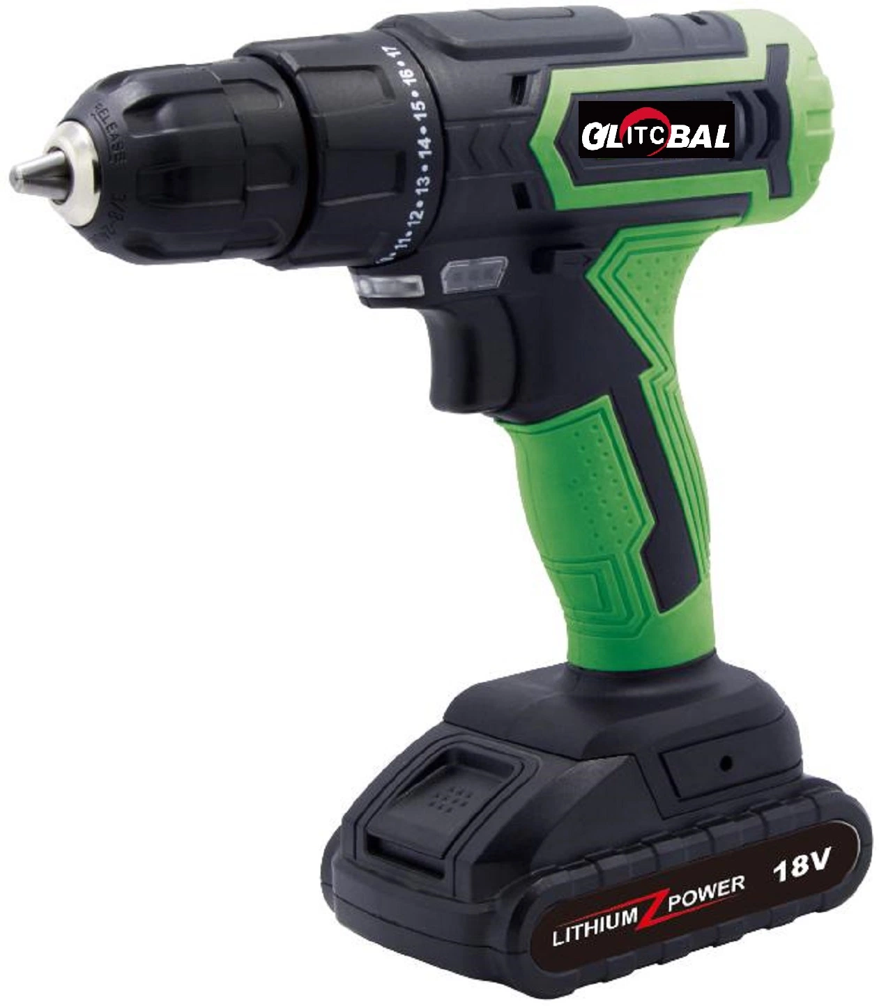 Greenline 18V (20V Max) Lithium-Ion Battery-Cordless/Electric Rotary Hammer Drill-Power Tools