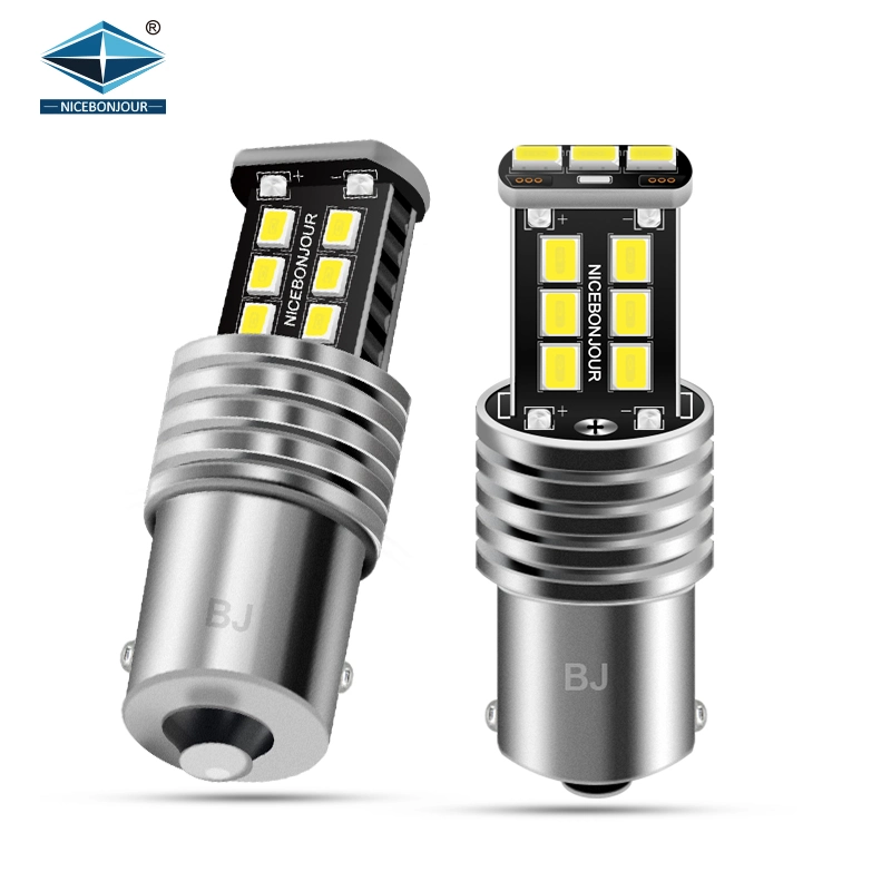 1156 1157 7440 7443 3157 15SMD 2835 LED Turn Signals Light Bulbs for Car