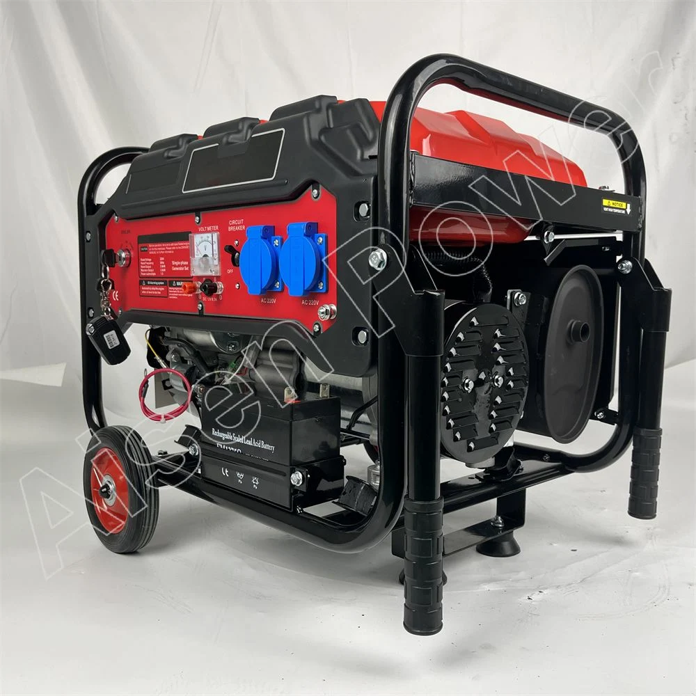 2kw 3kw La personalización básica gasolina/diesel pequeño /Motor de gasolina Generadores eléctricos portátiles
