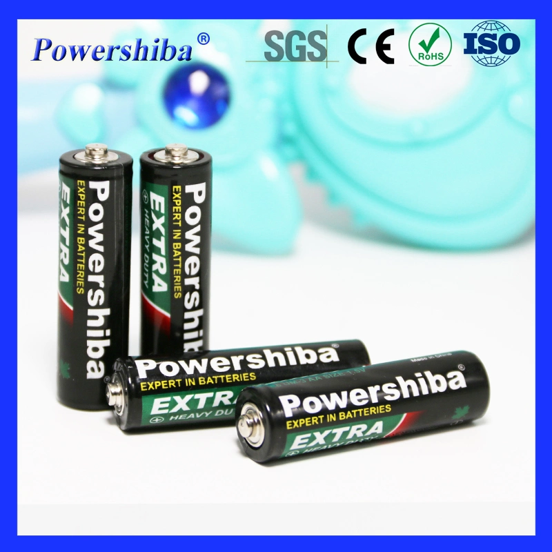 IEC Standard Powerful 1.5V Primary Double a Disposal Battery for Toys
