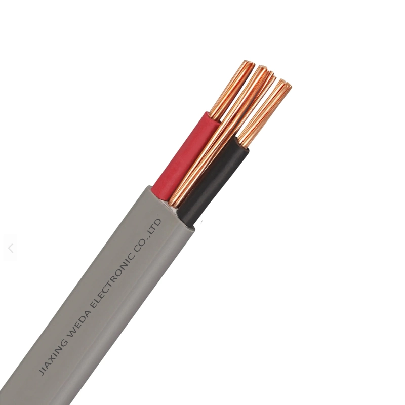 6242y BVVB+E plano Twin y Tierra sólido/multifilar Copperpvc Insulaiton funda Cable eléctrico de construcción