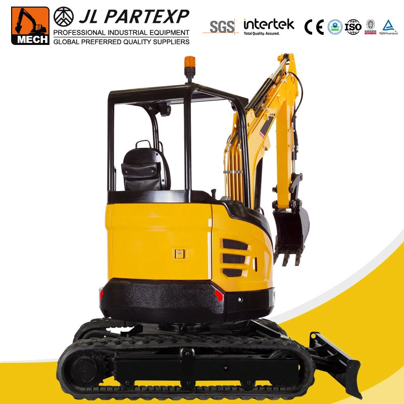 Pipe Digger Bucket Capacity Soil Hole Track Link Digger Mining Construction Demolition Hydraulic Backhoe Excavator