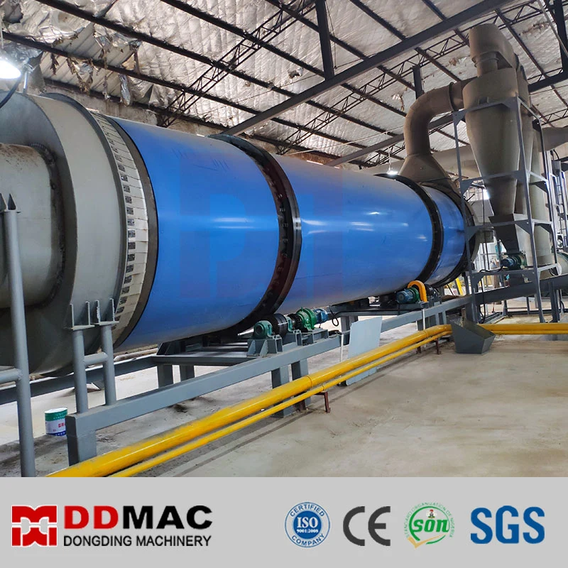 Top Coconut Peat Palm Fiber Rotary Drum Dryer Manufacturer