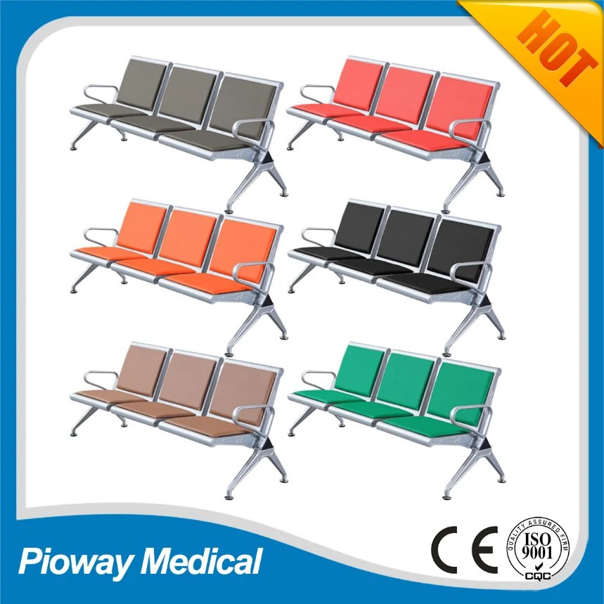 Hospital Waiting Chair, Clinic Chair with Cushion (PW-713)