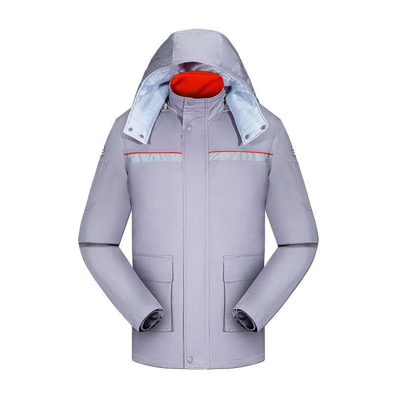 Polyester Safety Reflective Working Winter Jackets for Men