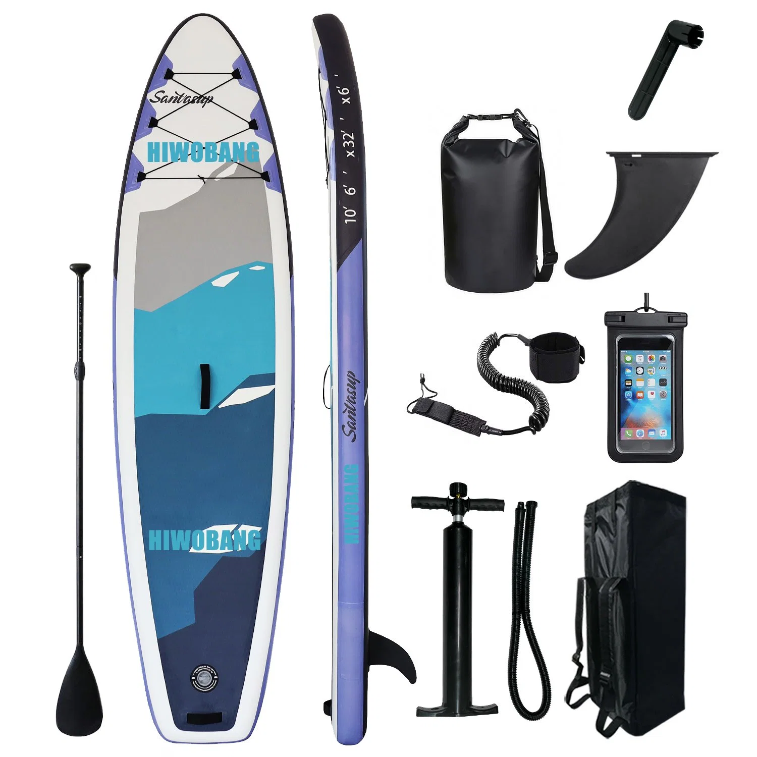 preço de fábrica design livre Pá Sup Inflável Board Stand up prancha de surf