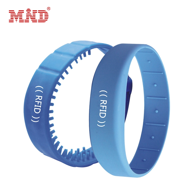 RFID Rubber Wristbands Silicone Silicon Sanit Wristband NFC Custom Silicon Wristband Sleeve