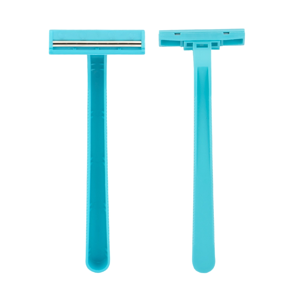 Blue Wholesale Cheap Price Disposable Razor Stainless Steel Shaving Razor