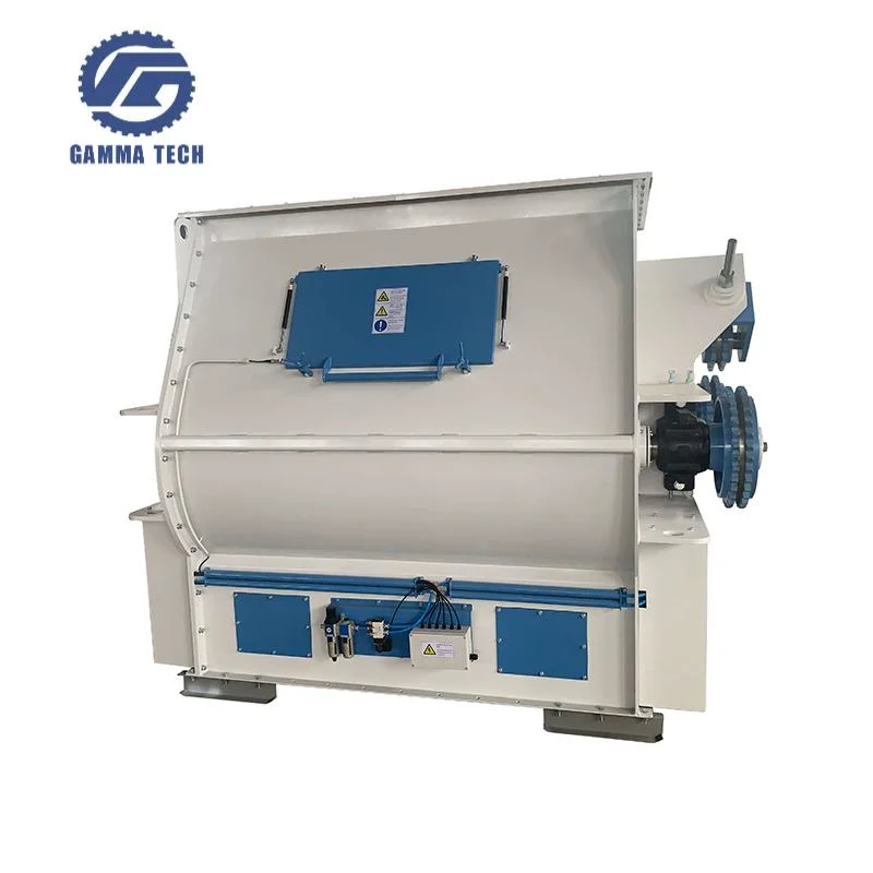 Industrial Grain Mill and Mixer Bean Corn Maize Detergent Powder Mixer 300/500/1000/2000kg Animal Feed Ribbon Mixer