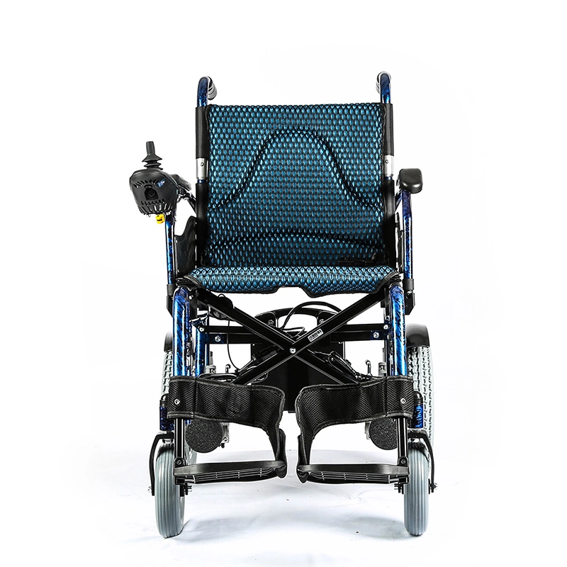 Competitive Price and New Design for Topmedi Humanized Design Lightweight Disabled Foldable Power Electric Wheelchair