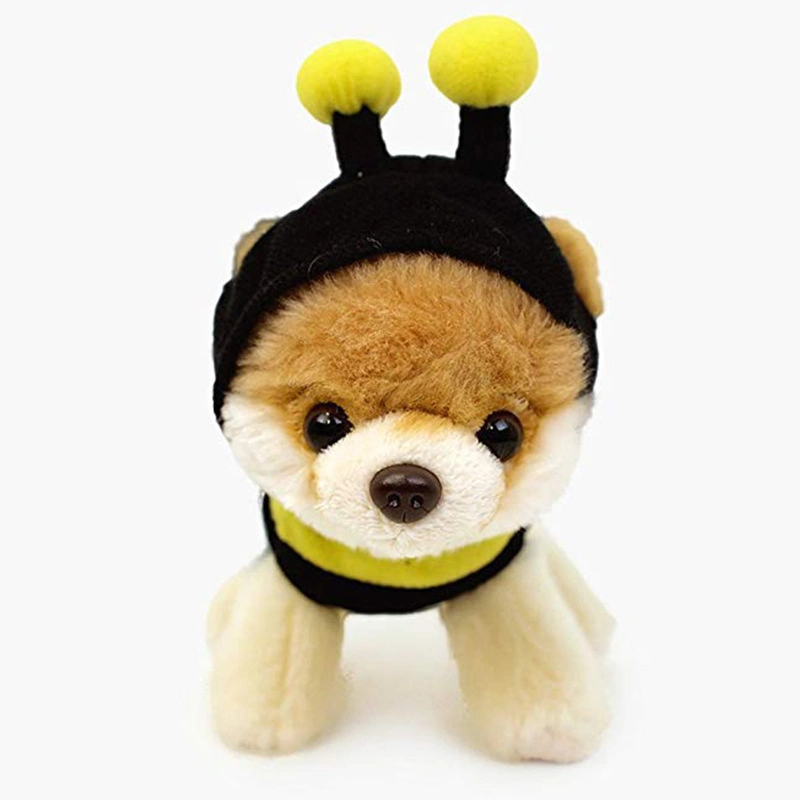 2022 New Design Factory OEM Realistic Plush Dogs Bee Shape Cloth Cute Dog Stuffed Animals