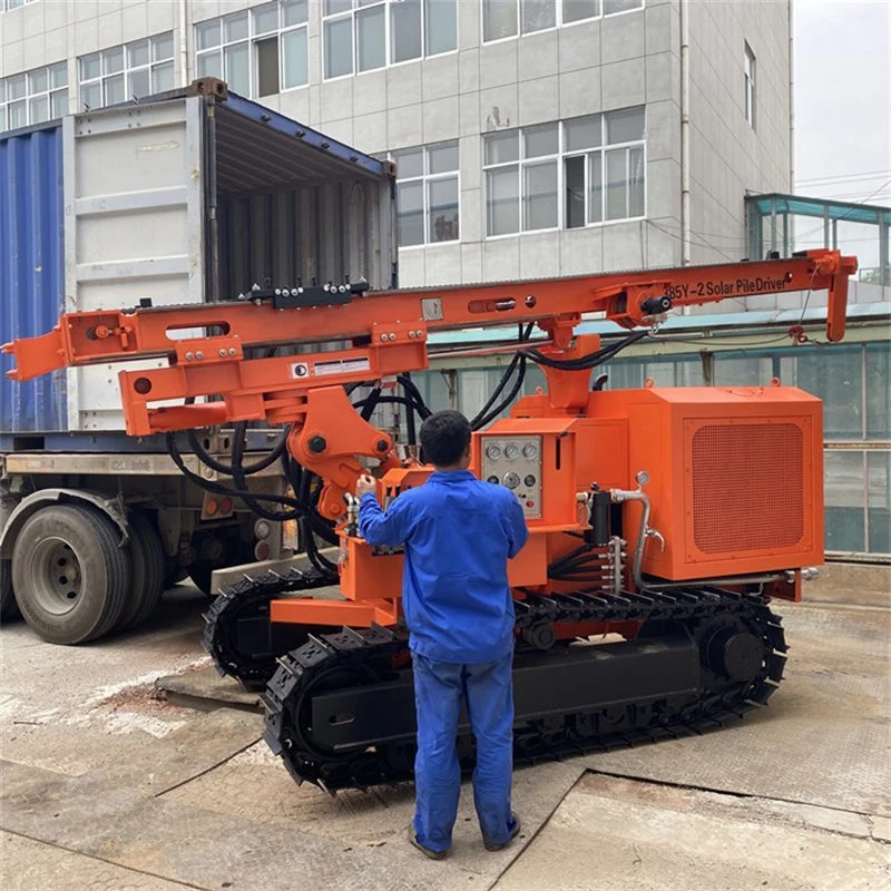 Mode Schnecke Bohrmaschine Erde Bohrer Rig Boden Schraube Bohren Solar-Stapel-Treibermaschine