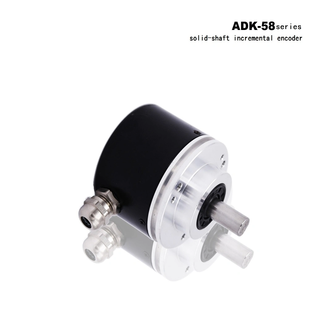 ID de Adk Programma codificador rotatorio Max 4096PPR Serie incremental de 38mm de diámetro 6mmshaft 50mm de diámetro del eje de 8mm