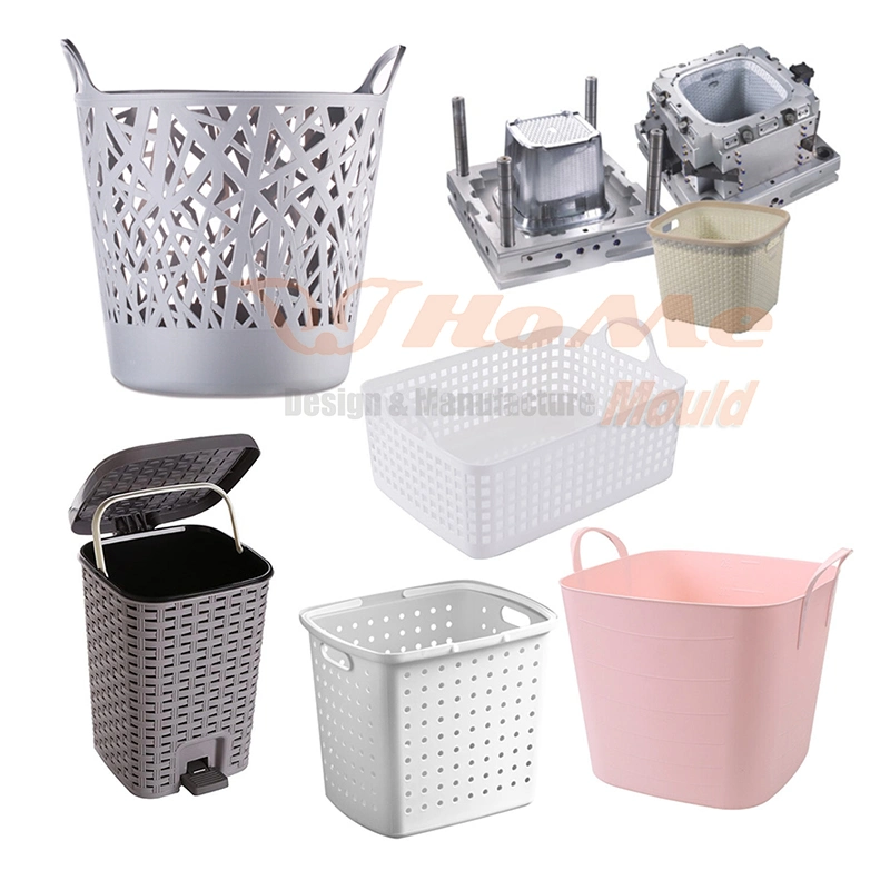 Plastic Storage Cabinet Injection Mould Supermarket Shopping Fruit Vegetable Basket Mold