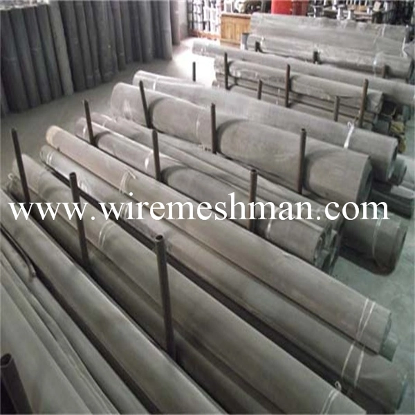 China Free Sample Plain Weave Woven Stainless Steel Wire Mesh