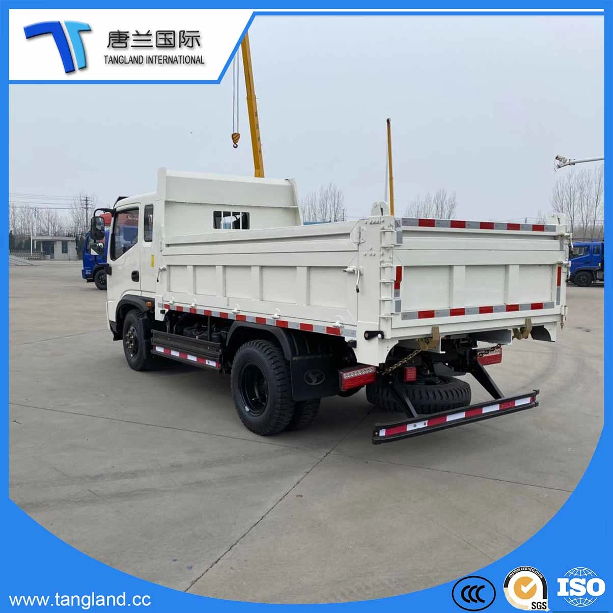 4*2 Light /Mini/ Tipper/Dumper/Site Dumpers/Cargo/ Dump Trucks with Weichai Engine