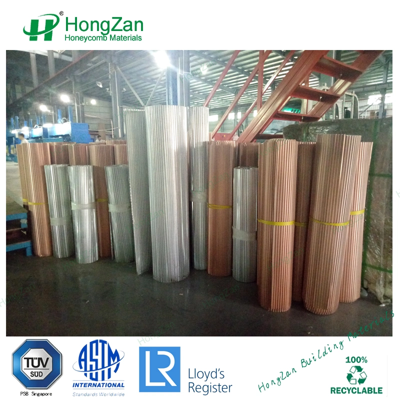 Corrugated Panel with Aluminum for Curtain Wall