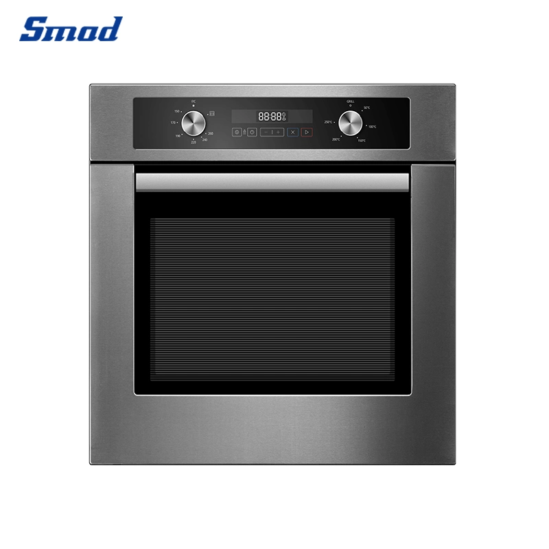 75L Mechanical Control LED Display Built-in Electric & Gas Oven for Home