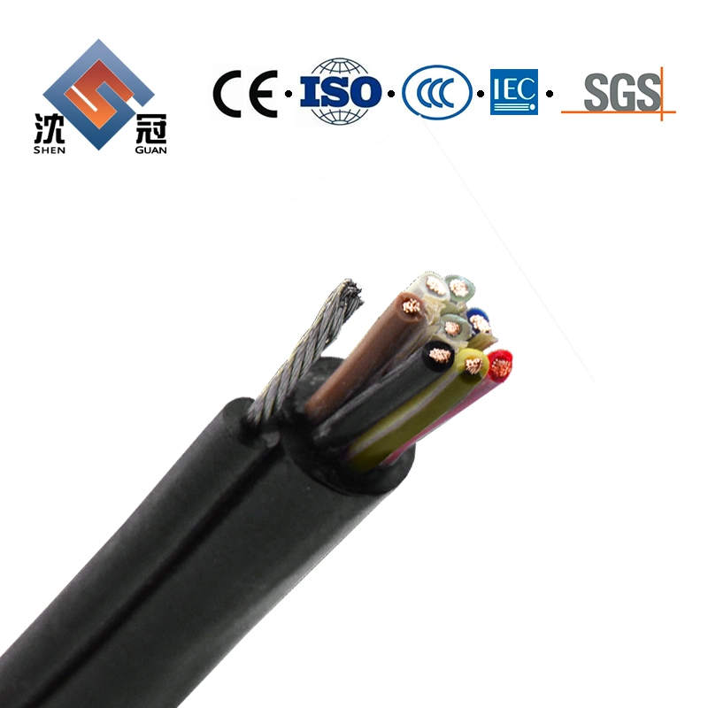 Shenguan LSZH Control Cable, 300/500 V PVC/XLPE Insulated Power Electric Wire/Control Cable Mining Flexible Copper/Aluminum Conductor