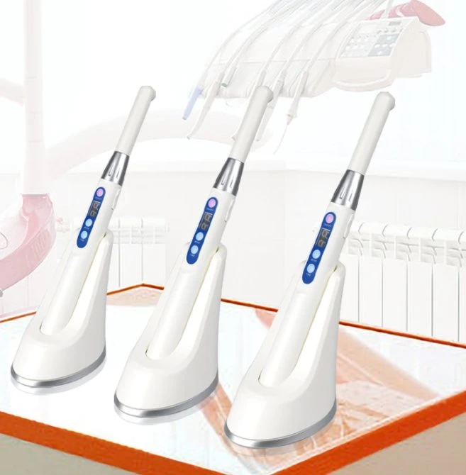 Hochey Medical Dental Cordless Wireless UV 1 Second Curing Light [دنتل LED] ضوء [كرونج] مصباح آلة