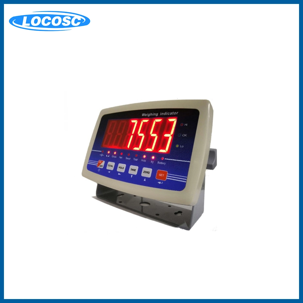 Hiweigh China Digital LED LCD Weighing Scale Indicator with RS232/4~20mA