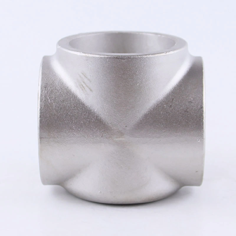 Popular Itemsasme B16.9 Schedule 40 Steel Pipe Fittings Tee Pipe Reducing Tee Stainless Steel DN100 Equal Tee 304 Automotive Parts