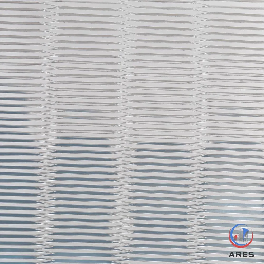 Beijing Daxing Airport Aluminum Mesh with Double Glass for Ceiling and Sunshade