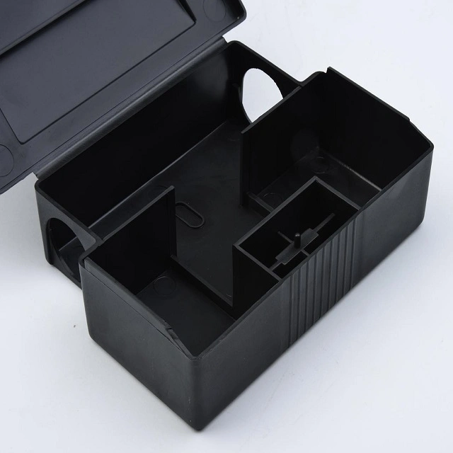 Plastic Bait Box Live Catch Rat Trap Mouse Bait Station for Pest Control