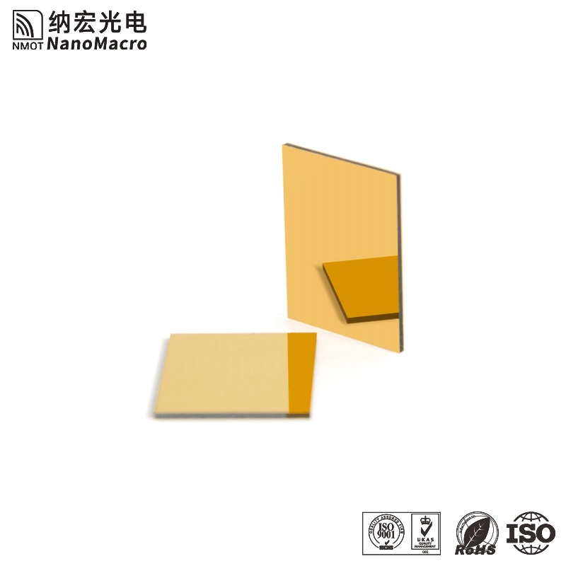 High Reflectivity Mirror Aluminized Dielectric Gold Coated Optical Reflector