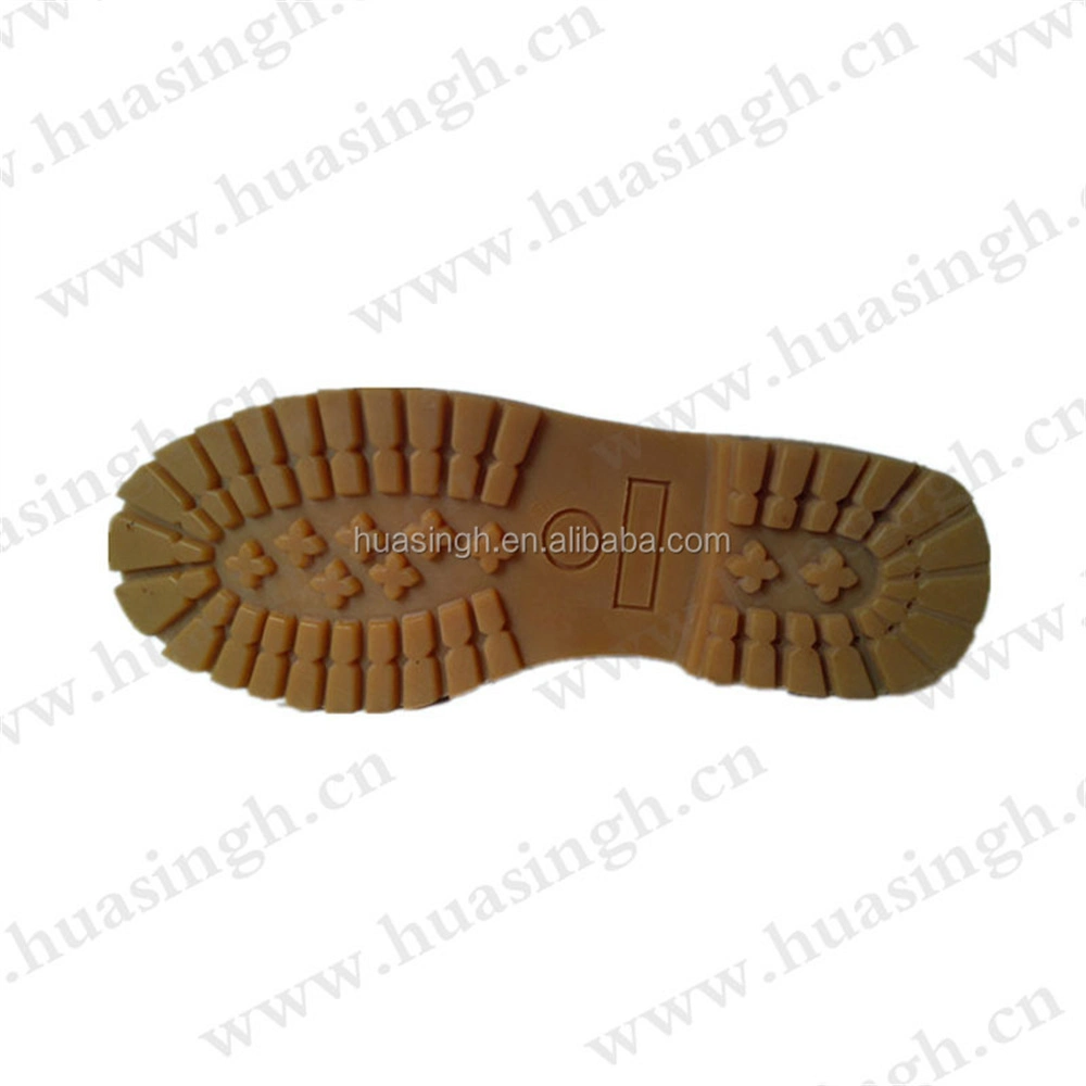 Gww, Anti-Corrosion Honey Color Work Shoe for Fish Industry Hard Wearing Goodyear Rubber Outsole S3 Standard Safety Shoe HSB217