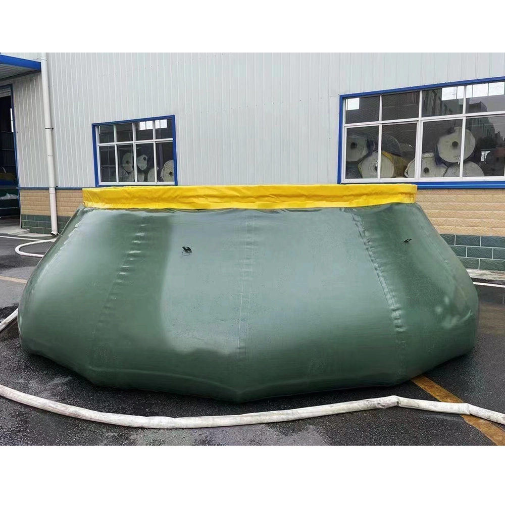 Fire Control Use Portable Collapsible Chemical Liquid/Waste Water PVC Water Tank with Anti Corrosion Customize Color Pattern