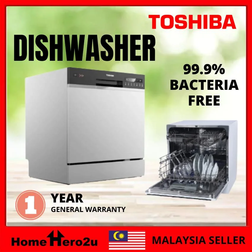 New Design Standing Dishwasher 8 Set Setting UV Anti-Bacterial Filter Dishwasher