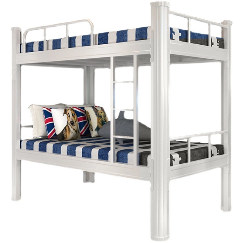 Dormitory Cheap Price Double Decker Loft Bed Hostel Adult Kids Metal Bunk Beds