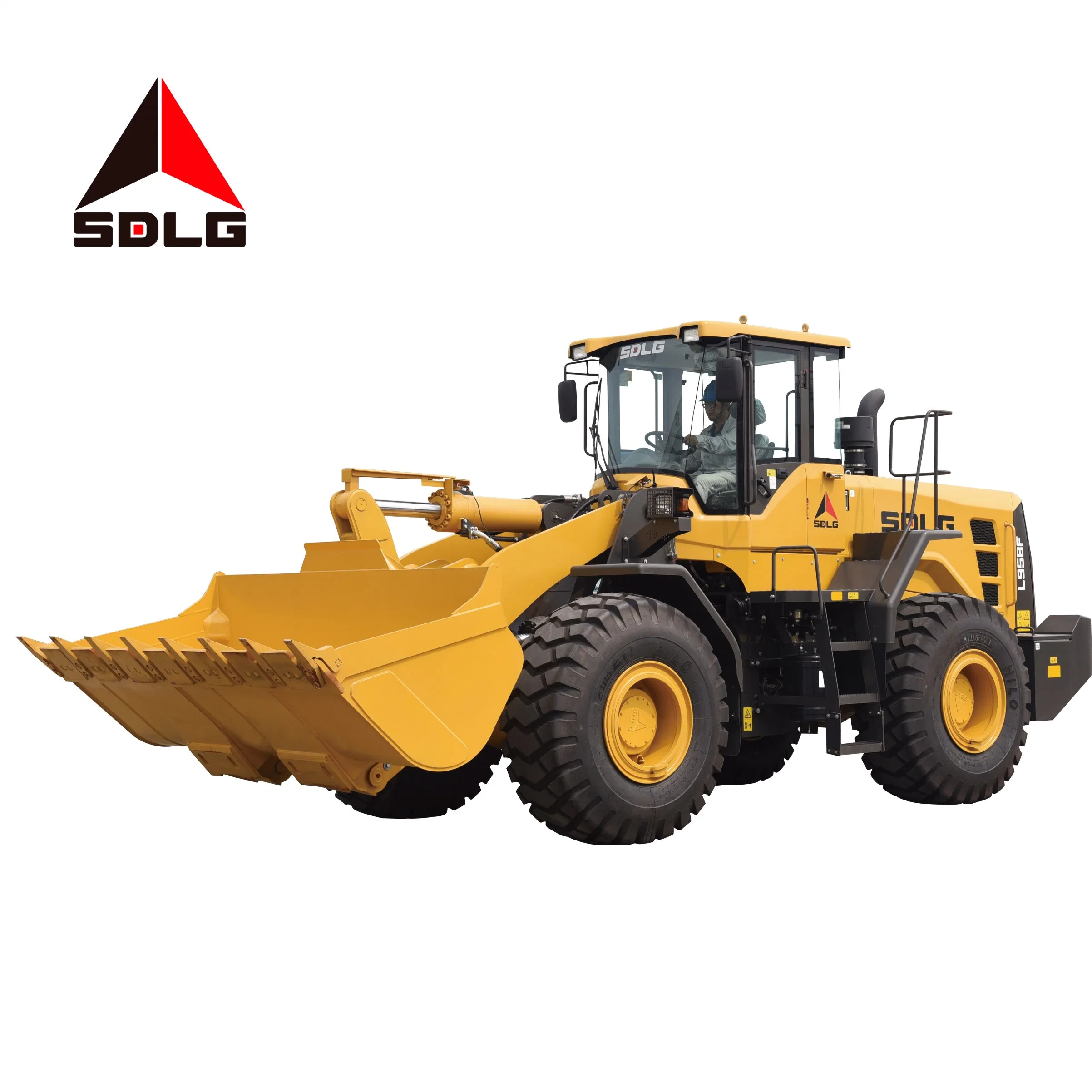 Sdlg carregadora de rodas para a mineração, Heavy-Load Spading, Decapagem do solo original e outras condições Heavy-Load