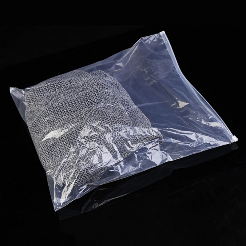 High quality/High cost performance  Plastic Clear PE Zip Lock Slider Travel Package Bag