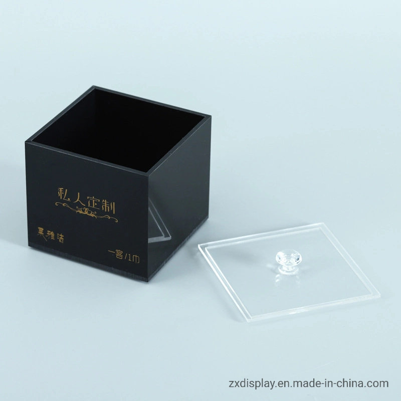Customize Luxurious Acrylic Plexiglass Christmas Gift Storage Box