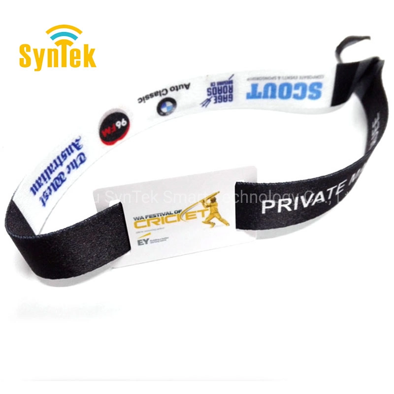 RFID NFC 13.56 MHz Stretch Fabric Wristband