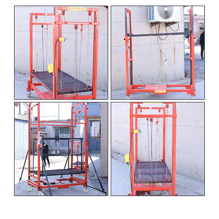 Manufacturer's Direct Sales Electric Scaffolding Lifting Platform Height Support Customization