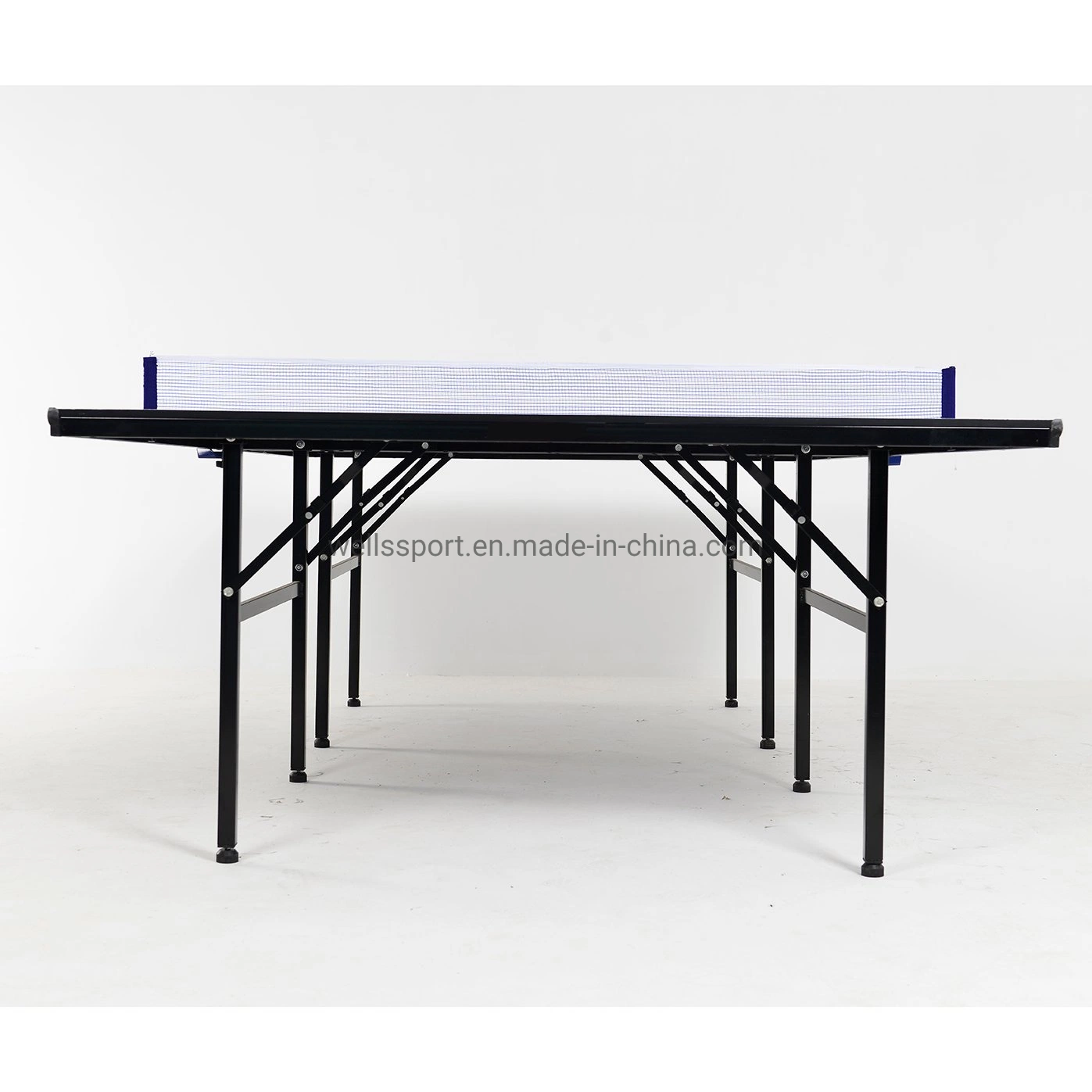 Hot Sale 12 mm Panel High Elasticity Folding &Movable Children Indoor Tennis Table for Kids Playing