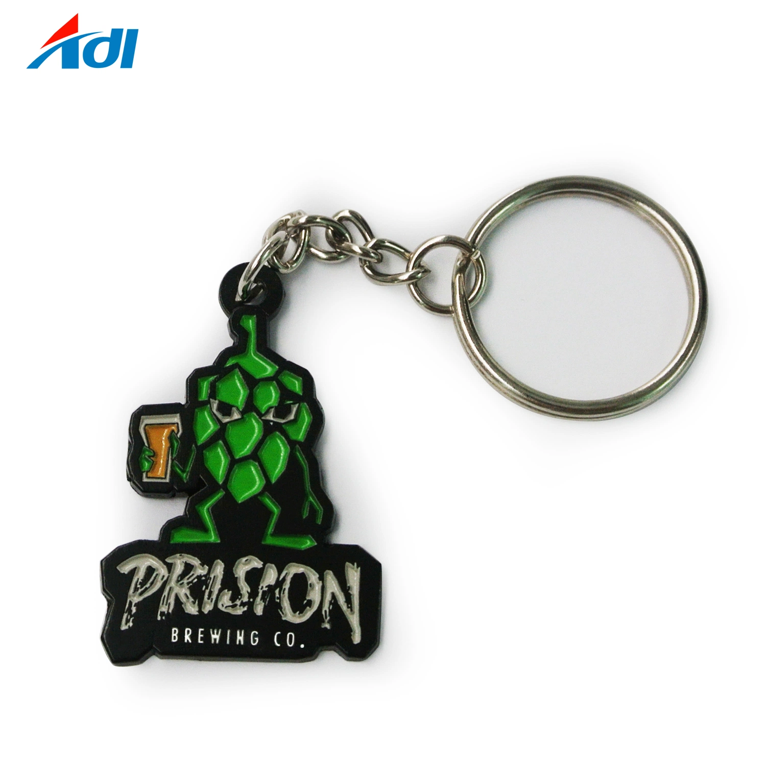 Customizable Metal Art Crafts Engraving Key Ring Fashion Decoration Key Chain Keychain