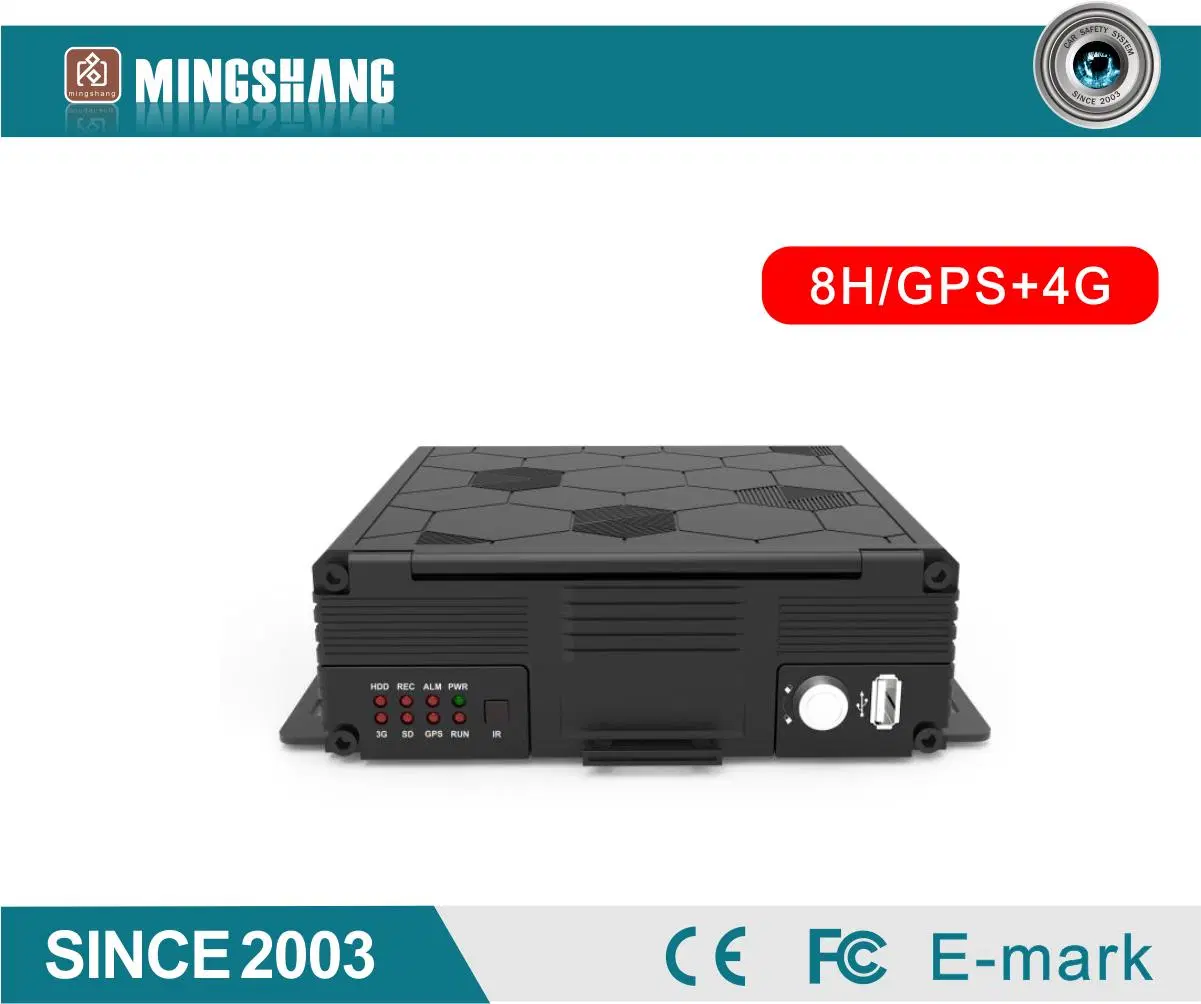 8CH Ahd HDD DVR System (8CH/GPS+4G+WiFi)